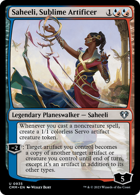 Magic: The Gathering - Saheeli, Sublime Artificer - Commander Masters