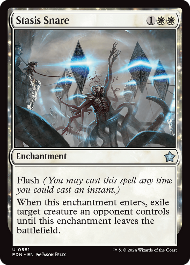 Magic: The Gathering - Stasis Snare - Foundations