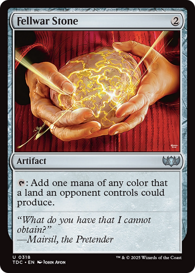 Magic: The Gathering - Fellwar Stone - Tarkir: Dragonstorm Commander