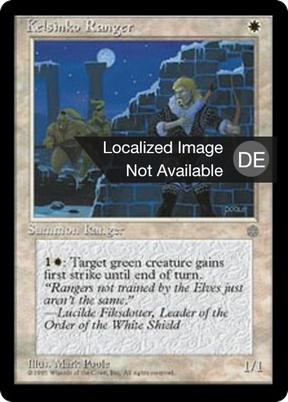 Magic: The Gathering - Kelsinko Ranger - Ice Age