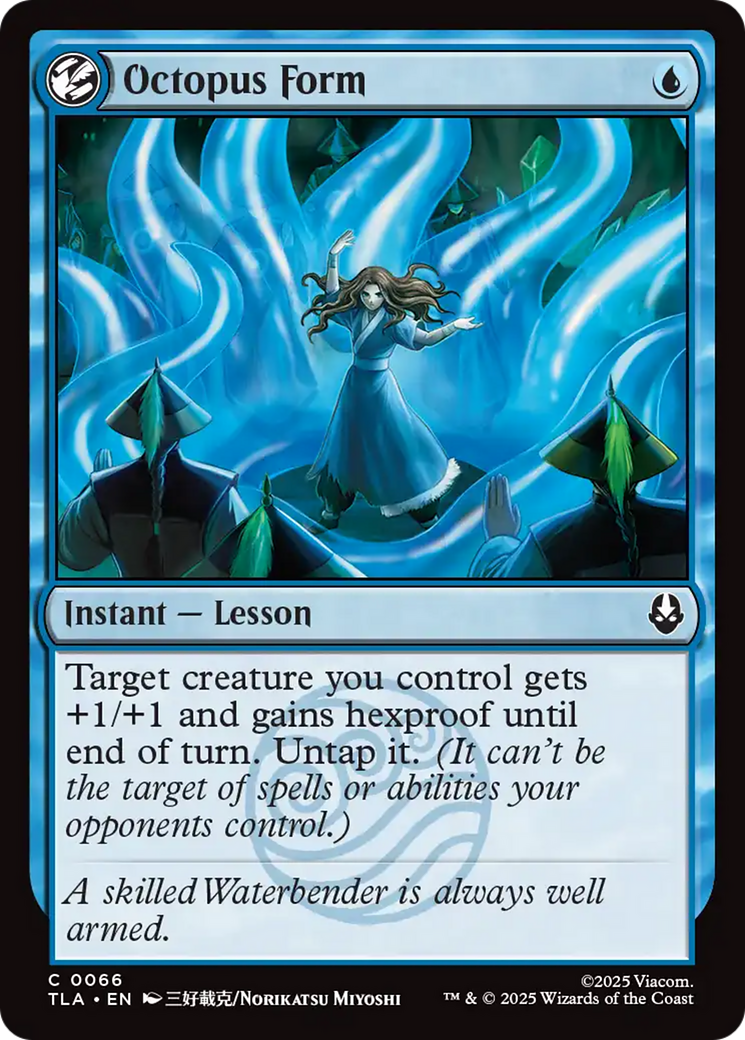 Magic: The Gathering - Octopus Form Foil - Avatar: The Last Airbender
