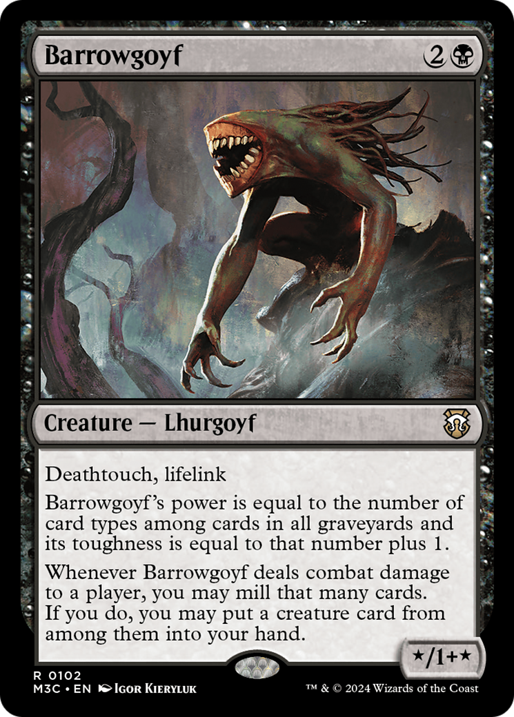 Magic: The Gathering - Barrowgoyf - Modern Horizons 3 Commander