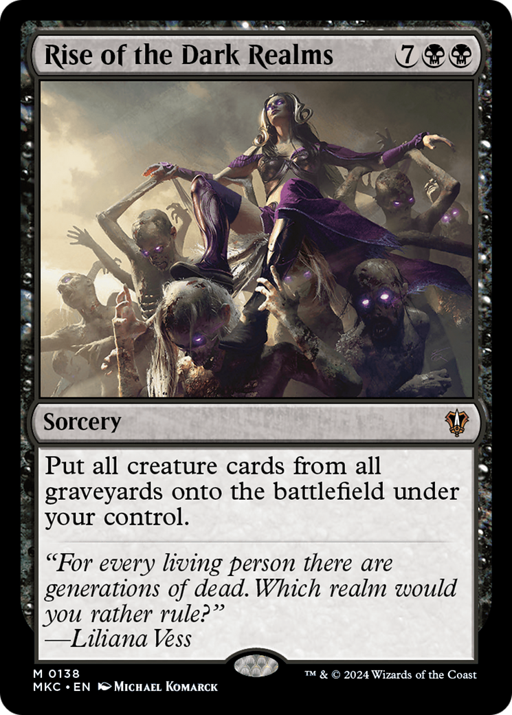 Magic: The Gathering - Rise of the Dark Realms - Murders at Karlov Manor Commander