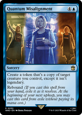 Magic: The Gathering - Quantum Misalignment - Doctor Who