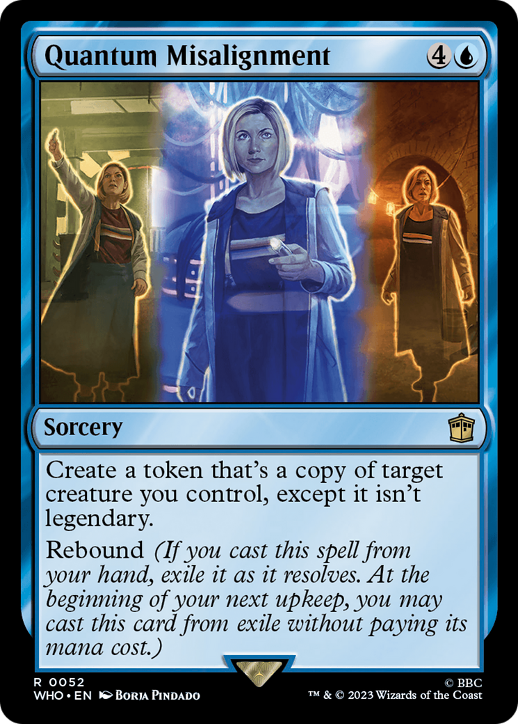 Magic: The Gathering - Quantum Misalignment Foil - Doctor Who