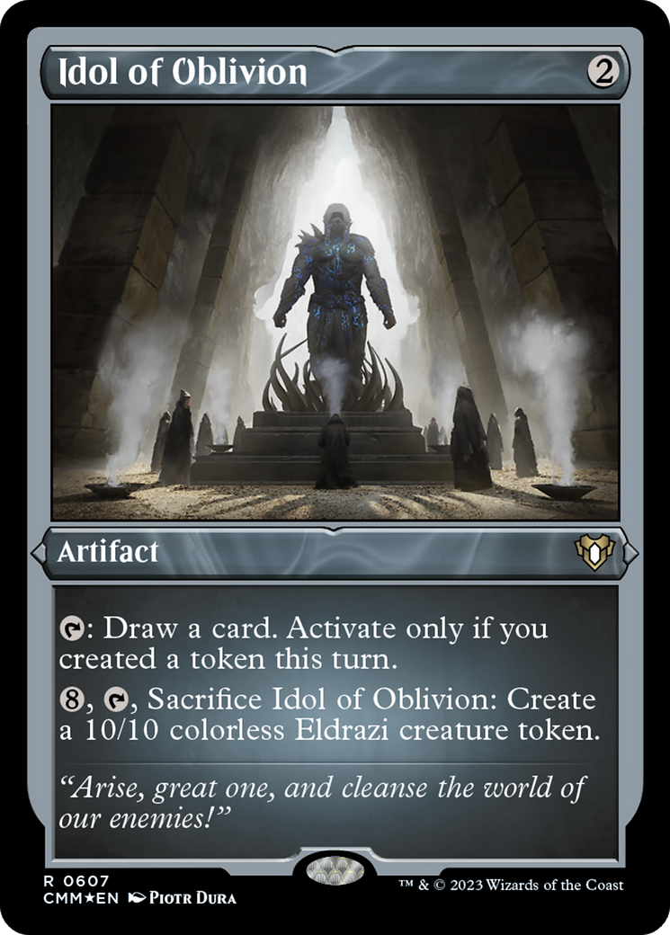 Magic: The Gathering - Idol of Oblivion Foil - Commander Masters