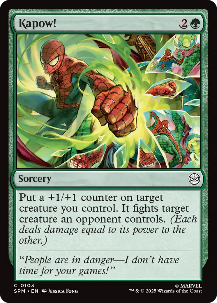 Magic: The Gathering - Kapow! - Marvel's Spider-Man