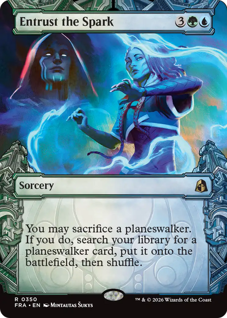 Magic: The Gathering - Entrust the Spark Foil - Reality Fracture