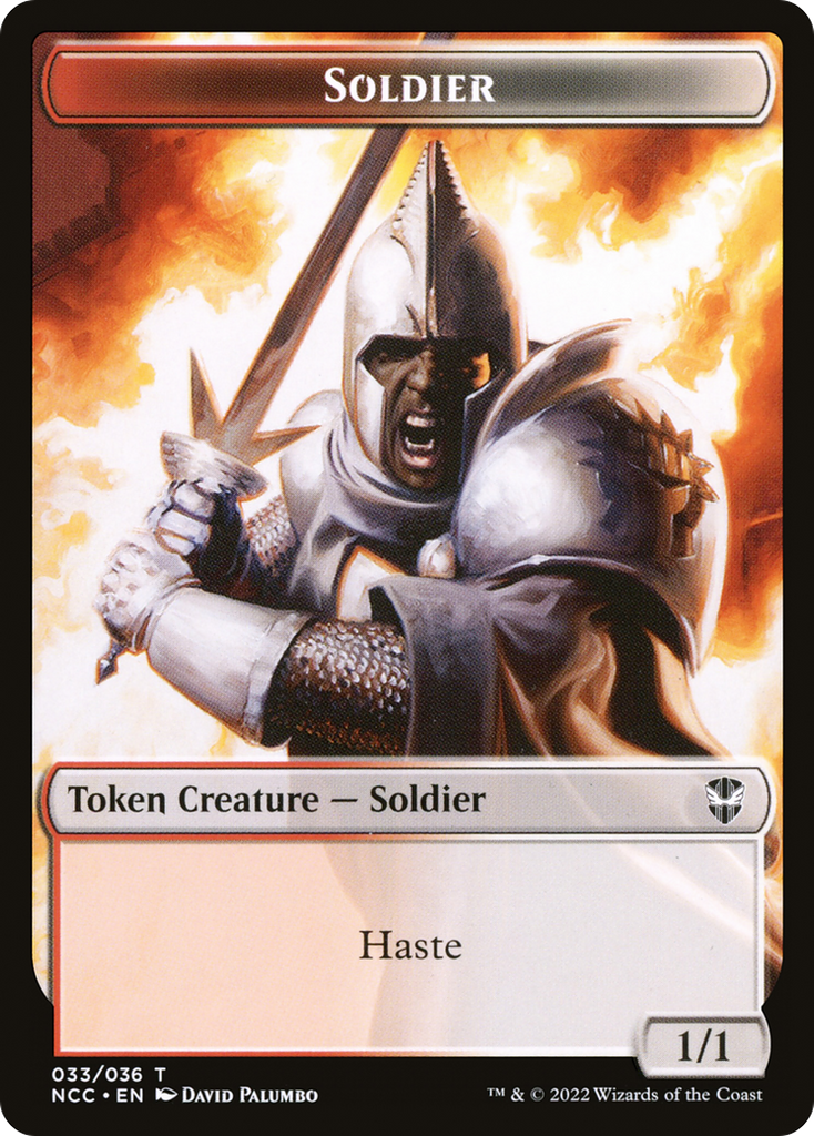 Magic: The Gathering - Soldier Token - New Capenna Commander Tokens