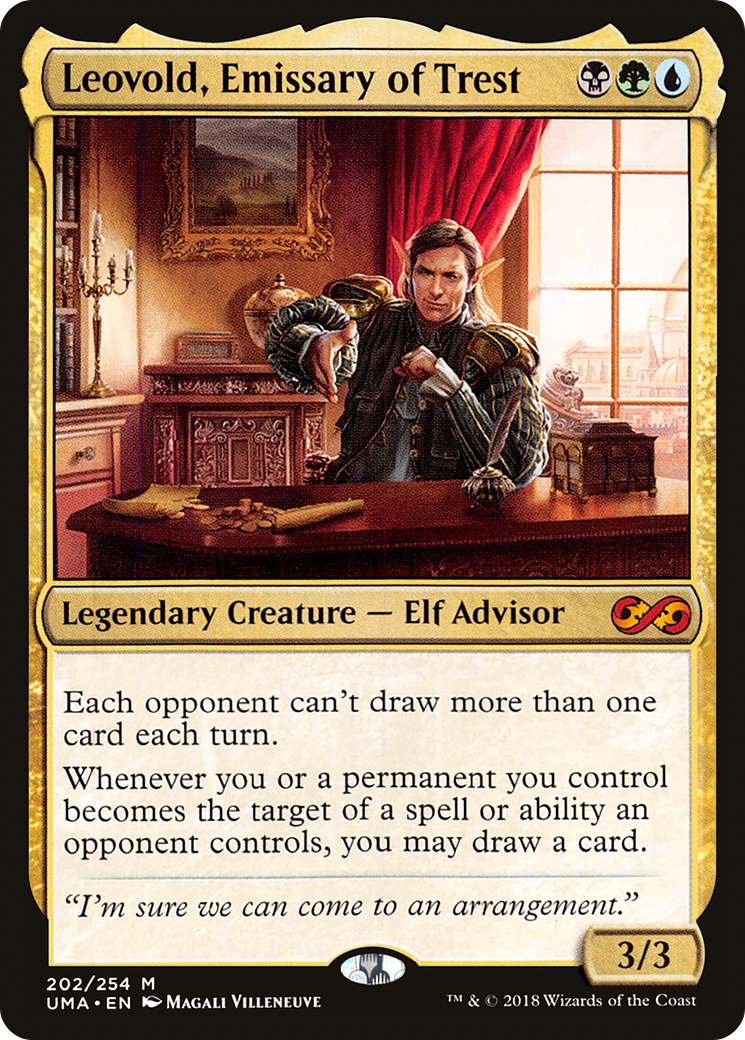 Magic: The Gathering - Leovold, Emissary of Trest Foil - Ultimate Masters