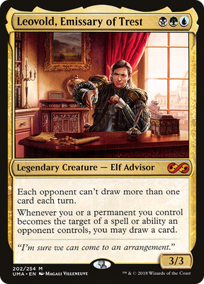 Magic: The Gathering - Leovold, Emissary of Trest Foil - Ultimate Masters