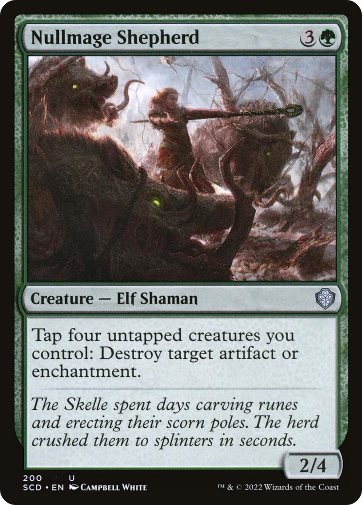 Magic: The Gathering - Nullmage Shepherd - Starter Commander Decks