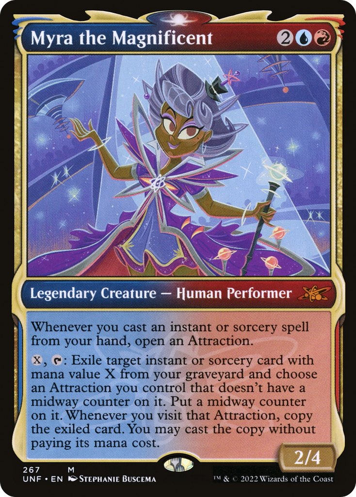 Magic: The Gathering - Myra the Magnificent Foil - Unfinity