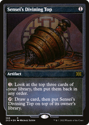 Magic: The Gathering - Sensei's Divining Top Foil - Double Masters 2022