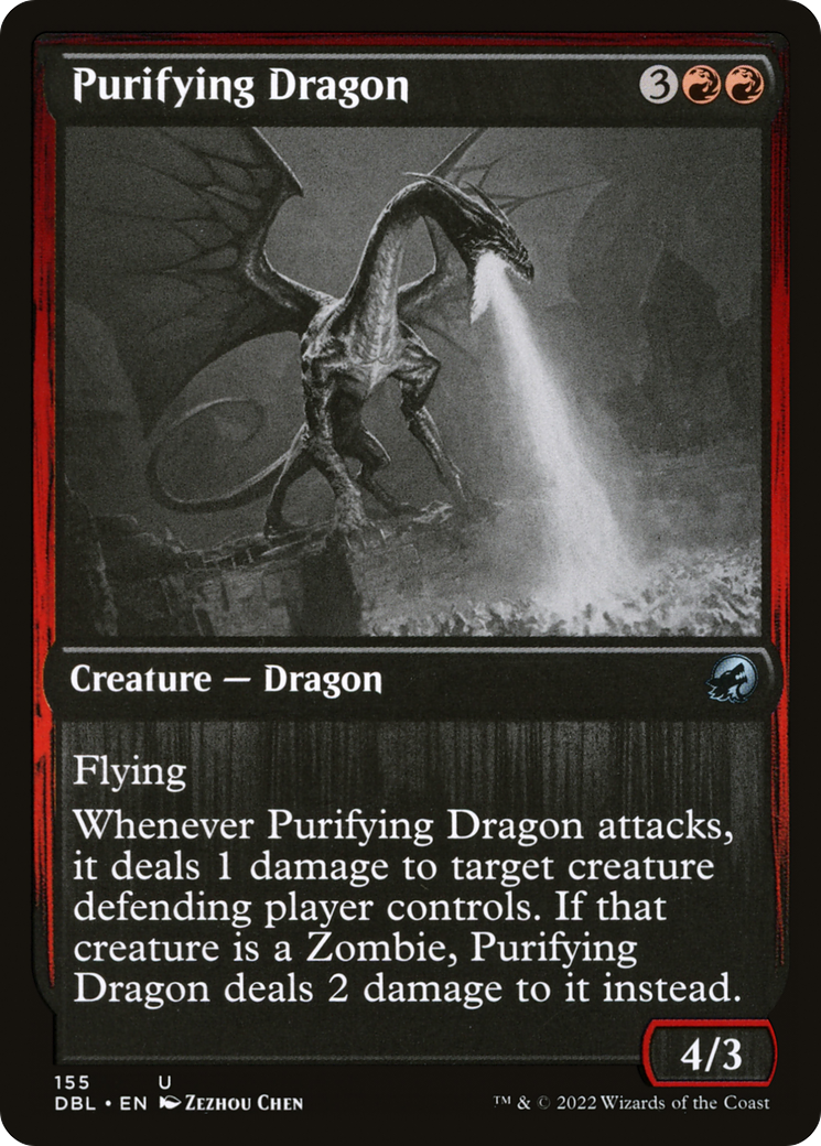 Magic: The Gathering - Purifying Dragon Foil - Innistrad: Double Feature