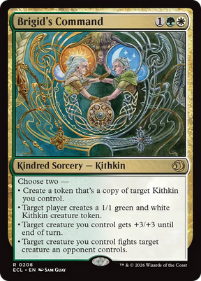 Magic: The Gathering - Brigid's Command - Lorwyn Eclipsed