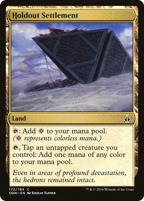 Magic: The Gathering - Holdout Settlement Foil - Oath of the Gatewatch