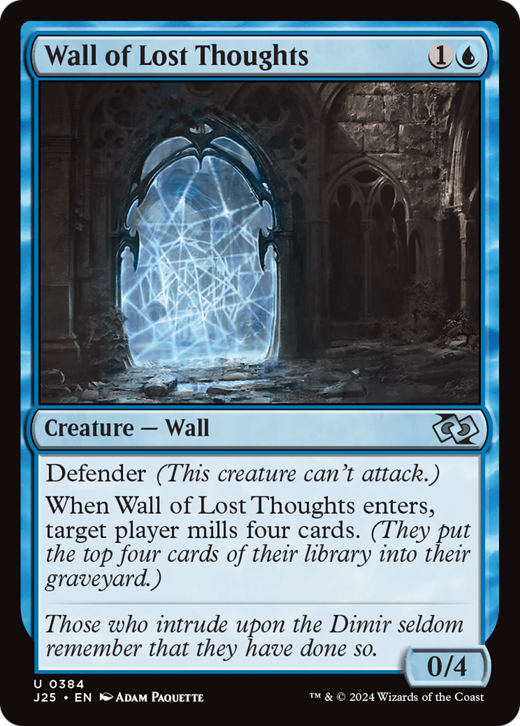 Magic: The Gathering - Wall of Lost Thoughts - Foundations Jumpstart