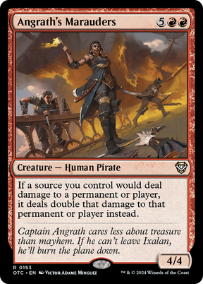 Magic: The Gathering - Angrath's Marauders - Outlaws of Thunder Junction Commander