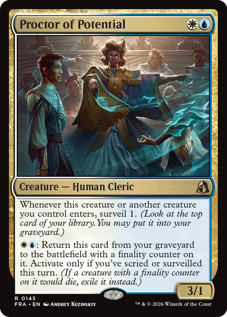 Magic: The Gathering - Proctor of Potential Foil - Reality Fracture
