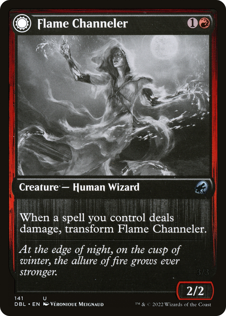 Magic: The Gathering - Flame Channeler // Embodiment of Flame - Innistrad: Double Feature