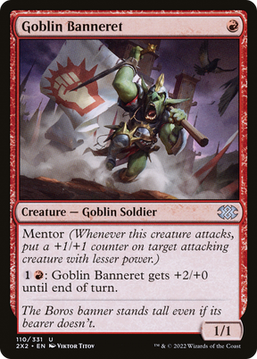 Magic: The Gathering - Goblin Banneret Foil - Double Masters 2022