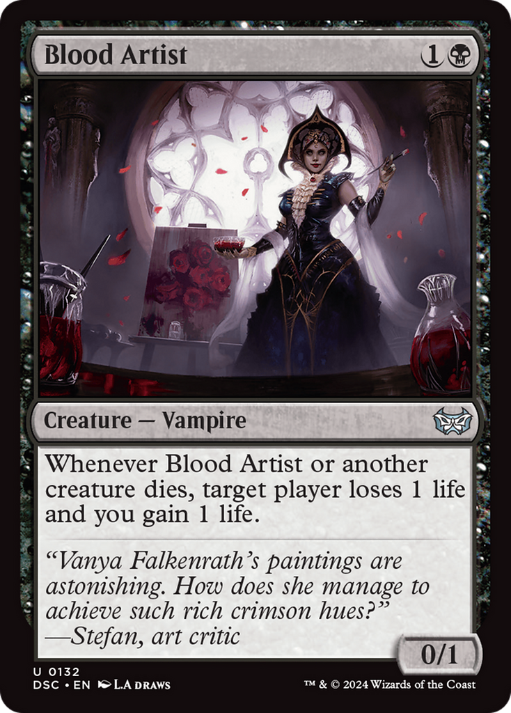 Magic: The Gathering - Blood Artist - Duskmourn: House of Horror Commander