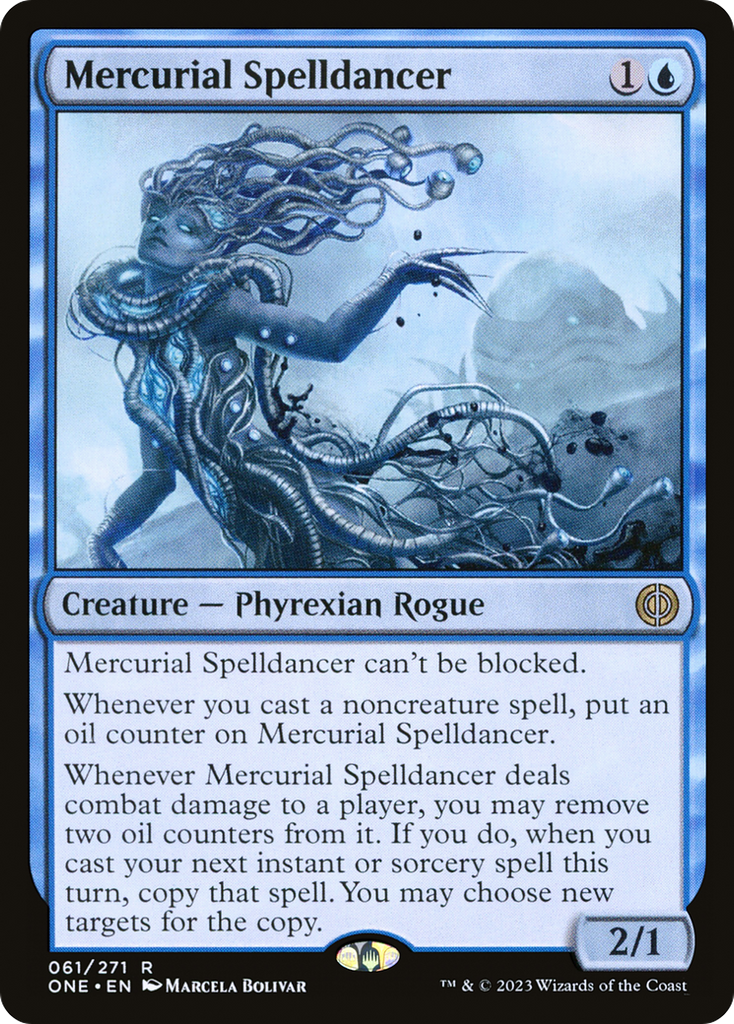 Magic: The Gathering - Mercurial Spelldancer - Phyrexia: All Will Be One