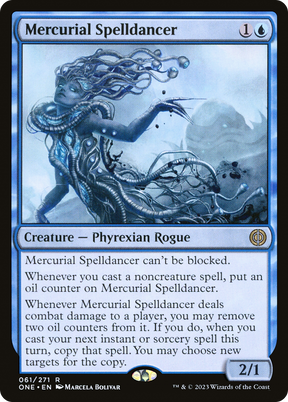 Magic: The Gathering - Mercurial Spelldancer Foil - Phyrexia: All Will Be One