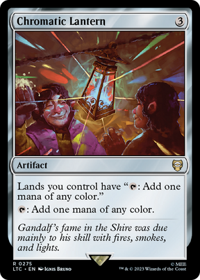 Magic: The Gathering - Chromatic Lantern - Tales of Middle-earth Commander