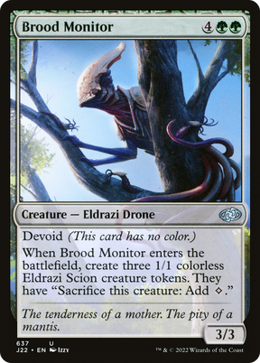 Magic: The Gathering - Brood Monitor - Jumpstart 2022
