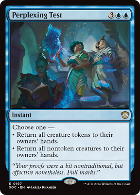 Magic: The Gathering - Perplexing Test - Secrets of Strixhaven Commander