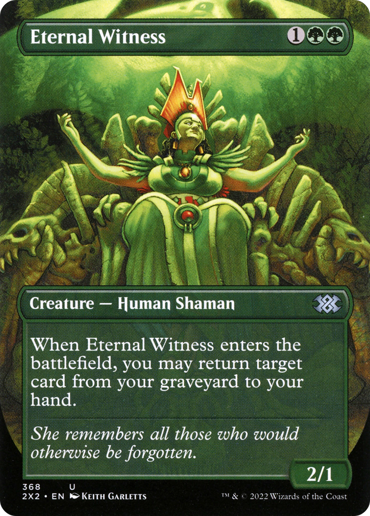 Magic: The Gathering - Eternal Witness - Double Masters 2022