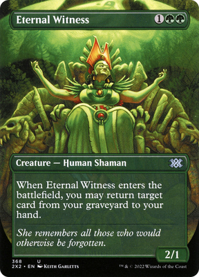 Magic: The Gathering - Eternal Witness - Double Masters 2022