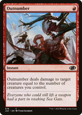 Magic: The Gathering - Outnumber - Jumpstart 2022