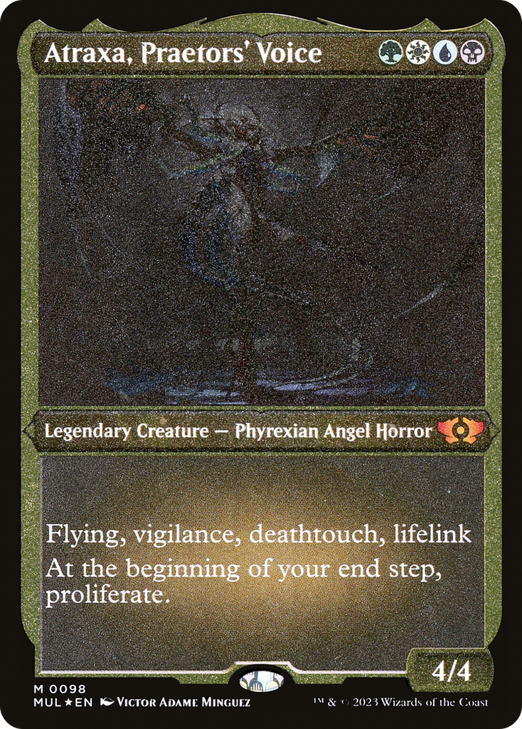 Magic: The Gathering - Atraxa, Praetors' Voice Foil - Multiverse Legends