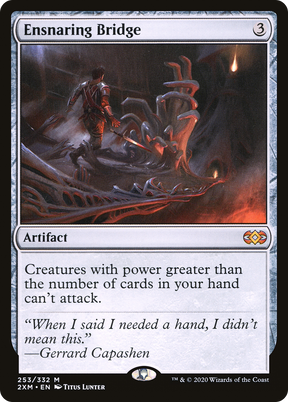 Magic: The Gathering - Ensnaring Bridge Foil - Double Masters