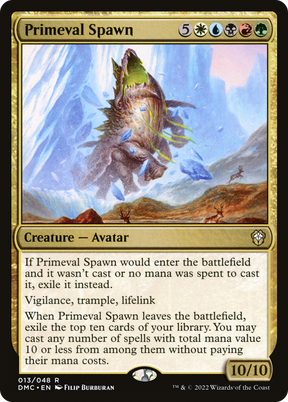 Magic: The Gathering - Primeval Spawn - Dominaria United Commander