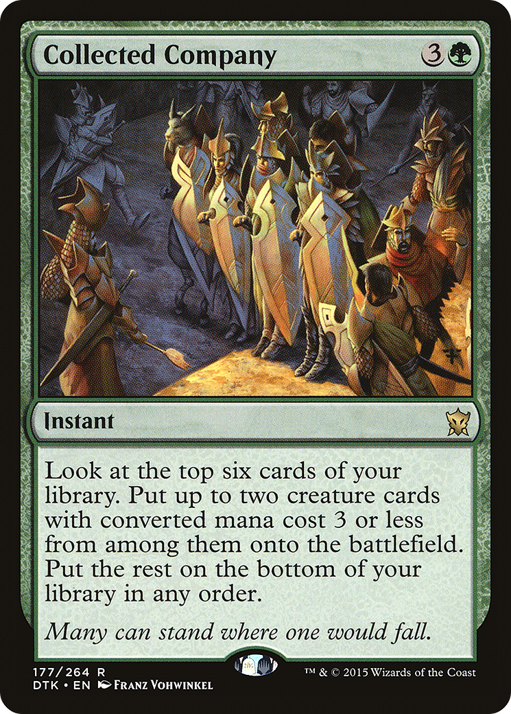 Magic: The Gathering - Collected Company Foil - Dragons of Tarkir