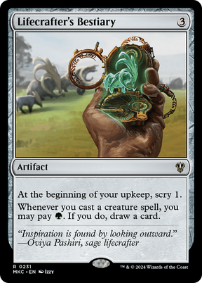 Magic: The Gathering - Lifecrafter's Bestiary - Murders at Karlov Manor Commander