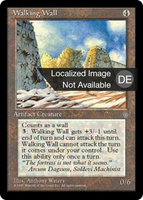 Magic: The Gathering - Wandernde Mauer - Ice Age