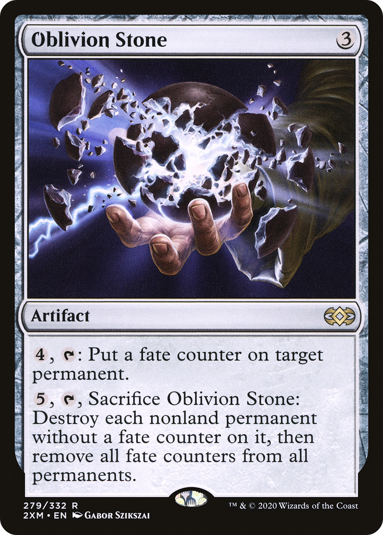 Magic: The Gathering - Oblivion Stone Foil - Double Masters