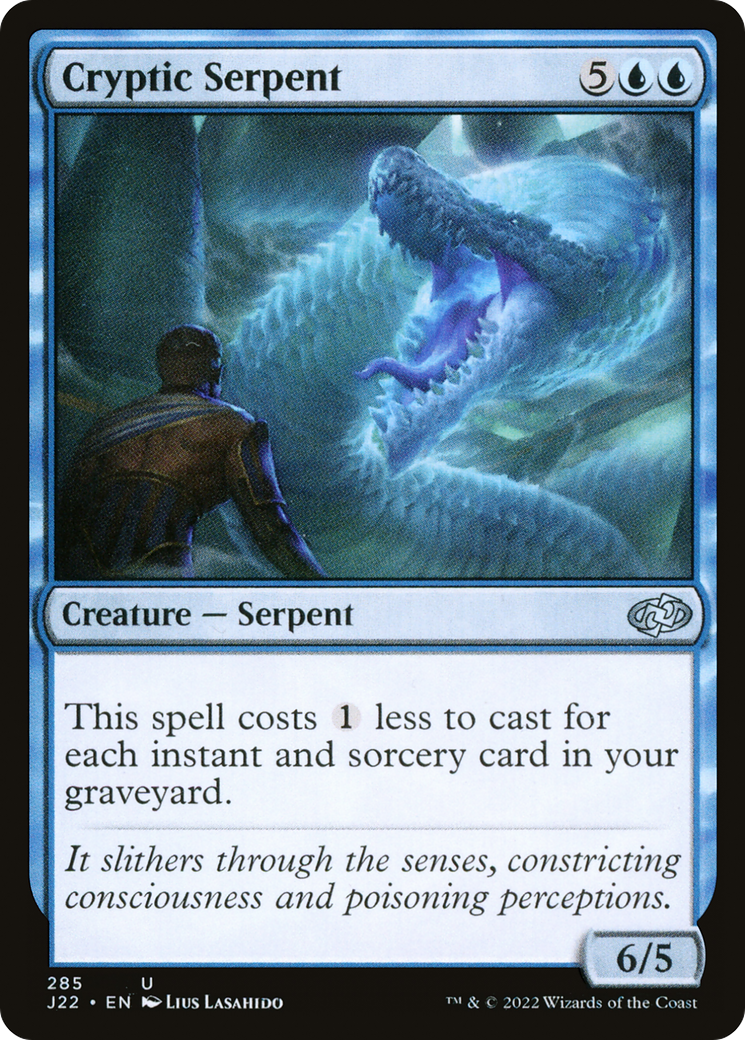 Magic: The Gathering - Cryptic Serpent - Jumpstart 2022