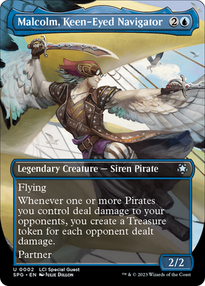 Magic: The Gathering - Malcolm, Keen-Eyed Navigator - Special Guests