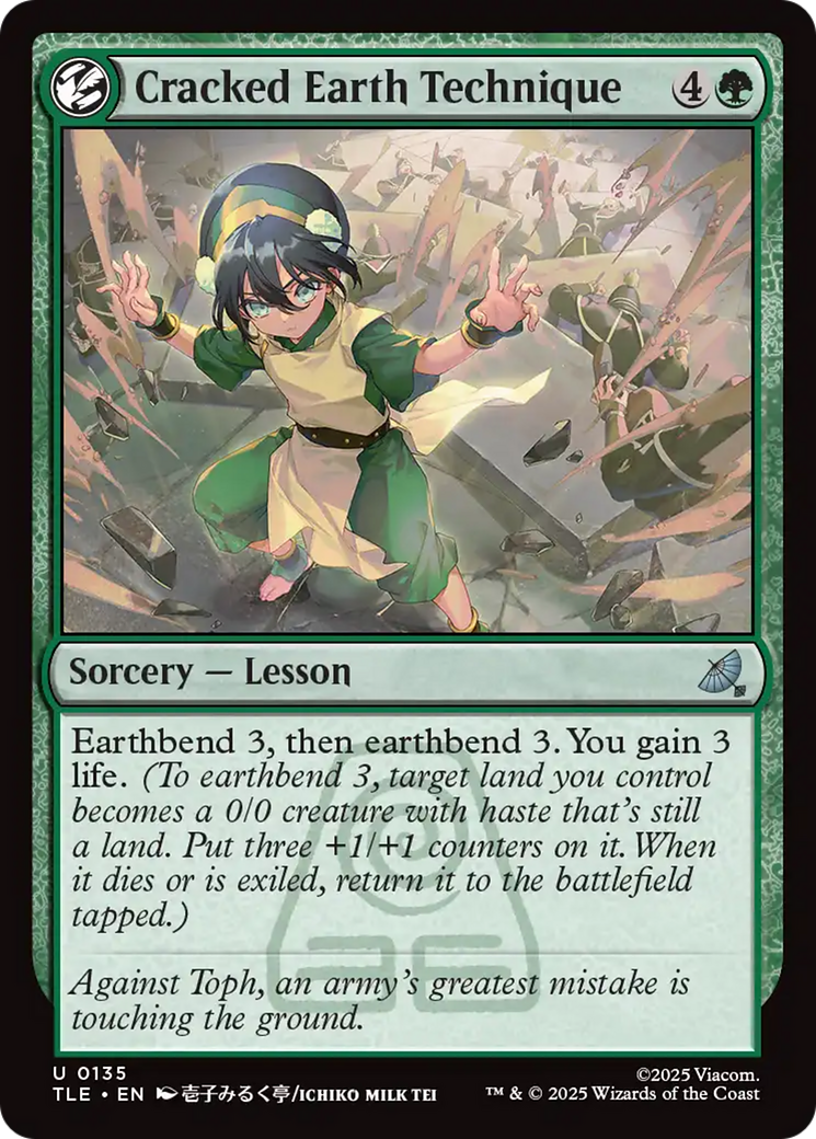 Magic: The Gathering - Cracked Earth Technique - Avatar: The Last Airbender Eternal