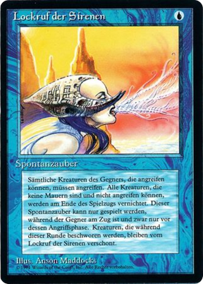 Magic: The Gathering - Lockruf der Sirenen - Foreign Black Border