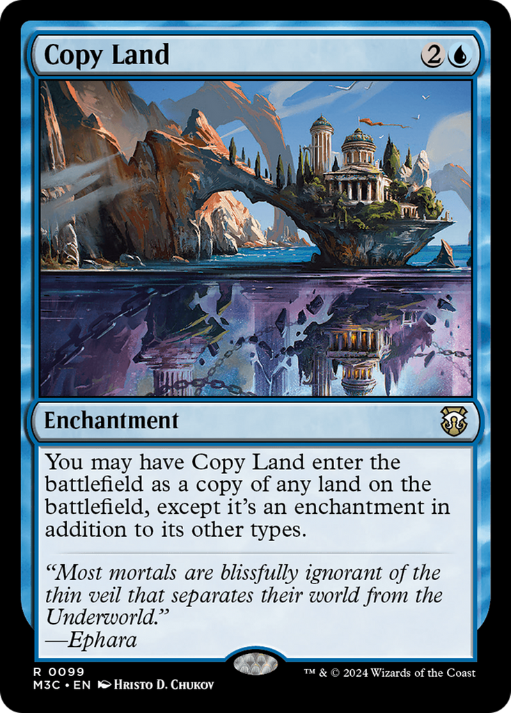 Magic: The Gathering - Copy Land - Modern Horizons 3 Commander