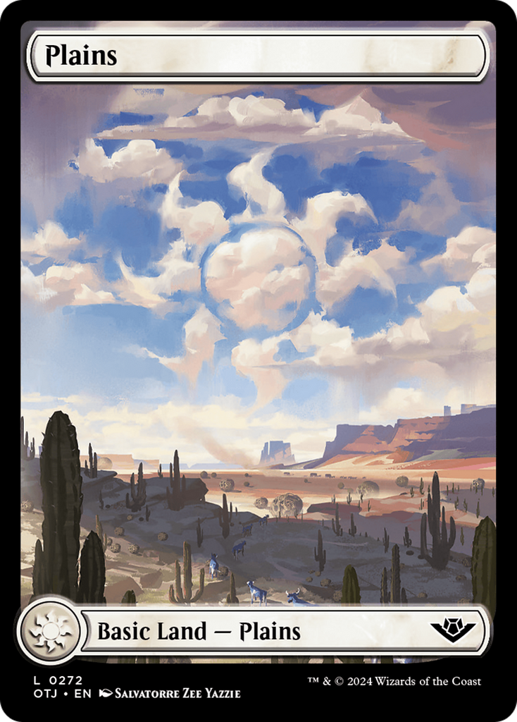 Magic: The Gathering - Plains - Outlaws of Thunder Junction
