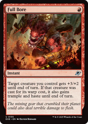Magic: The Gathering - Full Bore Foil - Edge of Eternities