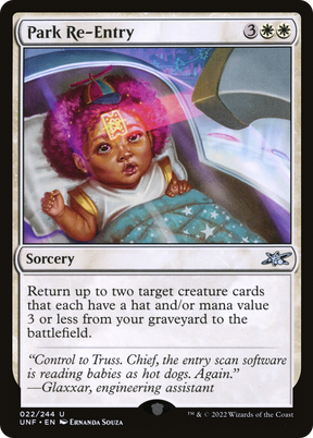 Magic: The Gathering - Park Re-Entry - Unfinity